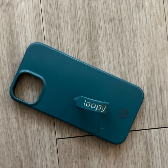 Loopy Case Dark Teal Phone Cover - Picture 1 of 1